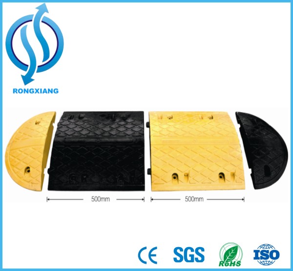 High Quality Roadway Traffic Safety Rubber Speed Bump