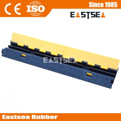 Road Safety High Density Rubber Electrical Wire Channel